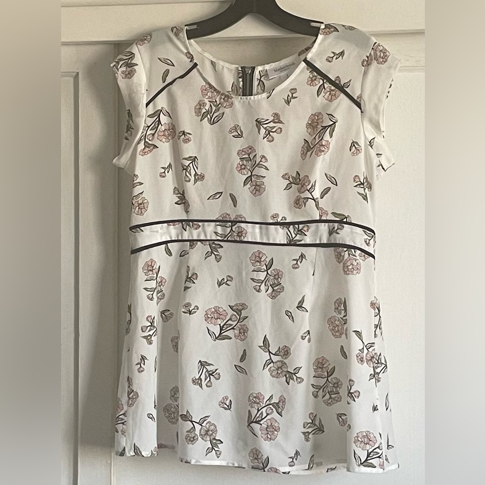 Motherhood Maternity Floral Top. Pre-Owned. - Picture 1 of 5